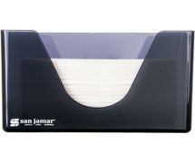 San Jamar T1720TBK Countertop Paper Towel Dispenser, Black Pearl