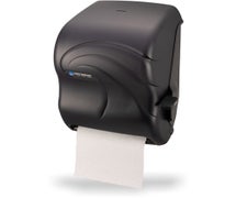 San Jamar T1190TBK Oceans Lever Roll Paper Towel Dispenser, Black Pearl