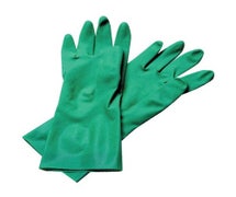 San Jamar 13NU Dishwashing Gloves, Nitrile Rubber with Flock Lining, Medium, 1 Dozen
