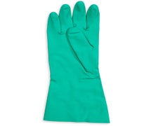 San Jamar 13NU-L Dishwashing Gloves, Nitrile Rubber with Flock Lining, Large