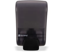 San Jamar S1300TBK Rely Manual Soap & Sanitizer Dispenser, 1300 mL, Black Pearl