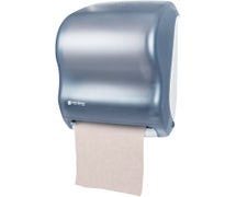 San Jamar T1300TBL Tear-N-Dry Electronic Paper Towel Dispenser, Artic Blue