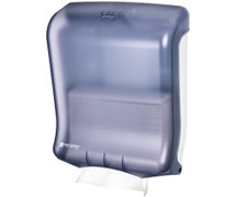 San Jamar T1700TBL UltraFold Classic C-Fold/Multi-Fold Paper Towel Dispenser, Artic Blue
