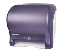 San Jamar T8490TBK Oceans Smart Essence Electronic Paper Towel Dispenser, Black Pearl