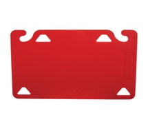 San Jamar CBQG1520RD QuadGrip Cutting Boards, Red, 15"x20", 2/PK