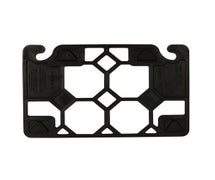 San Jamar CBQGF1218 QuadGrip Black Cutting Board Frame, 12"x18"