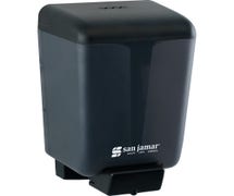 San Jamar SN46TBK Manual 46 oz. Wall-Mounted Liquid Soap Dispenser, Black Pearl