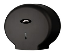 Jofel Valor R6100MBK Single 10" Plastic Toilet Paper Dispenser, Matte Black