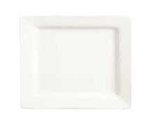 World Tableware SL-10 Slate Dinnerware - Square Plate 10-5/8", White