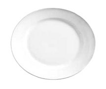 World Tableware 840-420N-12 - Classic Plain Bright White China - Plate, 7-1/8"Diam., Wide Rim