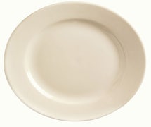 World Tableware PWC-50 Ivory Rolled Edge - 12" Plate