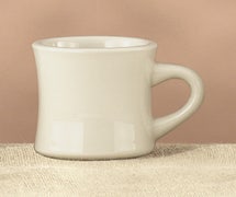 World Tableware CA-75 - China Coffee Mug - 8-1/2 oz. - Cream White