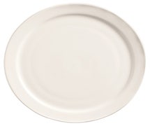World Tableware 840-440N-15 Classic Plain Bright White China - Plate, Narrow 10-3/8"Diam.