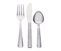 World Tableware 657002 Medium Weight Dominion Oval Soup Spoon - 18/0 Stainless