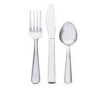 World Tableware 651002 Medium Weight Windsor Oval Soup Spoon - 18/0 Stainless