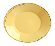 World Tableware FH-514 Farmhouse Soup Bowl - 27 oz., 9"Diam., Yellow Butter