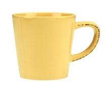 World Tableware FH-517 Farmhouse Mug - 12 oz., 4-7/8"Diam., Yellow