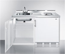 Summit Appliance C48ELGLASS All-In-One Combination Kitchen