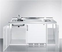 Summit Appliance C60ELGLASS All-In-One Combination Kitchen