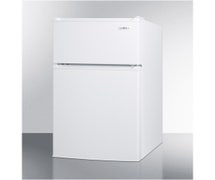 Summit Appliance CP351WLL Compact Two-Door Refrigerator-Freezer