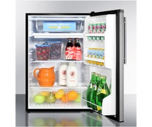 Summit Appliance FF433ESSSHV Compact, Auto-Defrost Refrigerator-Freezer