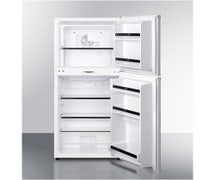 Summit Appliance FF71ESLLF2 Two-Door Refrigerator-Freezer With Combination Lock