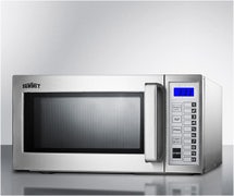 Summit Appliance SCM1000SS Commercially Approved Microwave With Stainless Steel Exterior And Interior