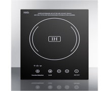 Summit Appliance SINC1110 One Burner Built-In Smooth Top Induction Cooktop, 115 V
