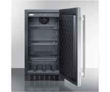Summit Appliance SPR316OS 15" Wide Built-In Outdoor Refrigerator