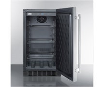 Summit Appliance SPR316OSCSS 15" Wide Built-In Outdoor Refrigerator