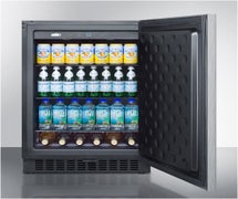 Summit Appliance SPR627OSCSSHH Outdoor, Built-In All-Refrigerator With Lock