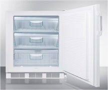Summit Appliance VT65MLBIADA Built-In Under-Counter, Manual Defrost, -25 C Upright Freezer For ADA Height Counters