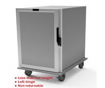 Lockwood CA37-ESIN-20ID-L Enclosed Transport Cabinet, Insulated, Mobile, Half Height