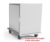 Lockwood CA37-ES20-SD-R Enclosed Transport Cabinet, Non-Insulated, Mobile, Half Height