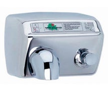 World Dryer DA5-972A Hand Dryers - Push Button, Stainless Finish