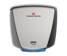 World Dryer Q-973A2 VERDEdri Hand Dryer - Stainless Steel, Brushed