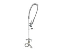 T&S B-0113-B EasyInstall Deck-Mount Pre-Rinse Faucet with Flexible 44" Hose, Single-Hole Base