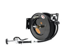 Equip by T&S 5HR-232-01 Open Epoxy-Coated Hose Reel with 35-Foot Hose and Spray Valve