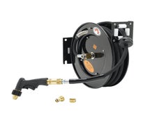 Equip by T&S 5HR-232-09 Open Epoxy-Coated Hose Reel with 35-Foot Hose and Front Trigger Water Gun