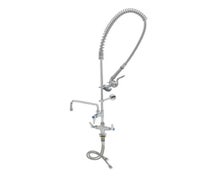 T&S B-0113-ADF12-B Single Hole Deck-Mount EasyInstall Pre-Rinse Unit with 12" Add-On Faucet