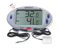 Cooper Atkins PM180-01 Dual-Cool Dual Panel Digital Thermometer - One Air Probe And One Solid Simulator Probe