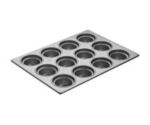 Focus Foodservice 903555 Large Crown Muffin Pan - (12) 7-5/16 oz. Cup Capacity