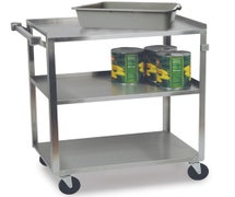 Central Restaurant 90322 Stainless Steel Utility Cart 300 lbs. Capacity, 18-3/8"Wx30-3/4"Dx33"H