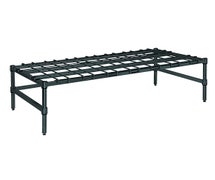 Focus Foodservice FFSDR2436CH Stationary Dunnage Rack - 36"Wx24"Dx13-1/2"H, 1600 lb. Shelf Capacity, Green Epoxy Finish