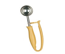 Central Restaurant 947396 Squeeze Disher - Size 20, 1-5/8 oz., Yellow