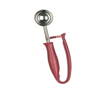 Central Restaurant 947397 Squeeze Disher - Size 24, 1-1/3 oz., Red