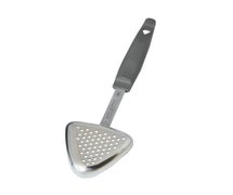 Value Series Perforated Triangular Portioner, 4 Oz., Gray Handle