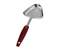 Value Series Perforated Triangular Portioner, 8 Oz., Red Handle