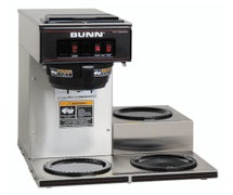 Bunn VP17-3 - Commercial Coffee Maker - Pour Over - 3 Warmers, Stainless Steel