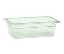 Central Restaurant SP7404 Fourth-Size 4"D - Polycarbonate Food Pan